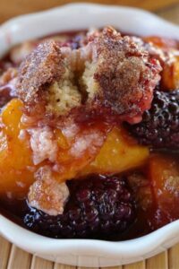 Rustic Pioneer Woman Blackberry Peach Cobbler Recipe