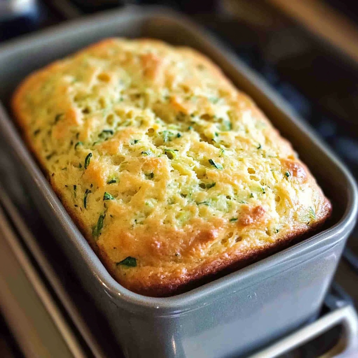 Rustic Zucchini Cheddar Bread Recipe