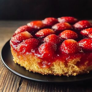 Luscious Strawberry Upside Down Cake Recipe