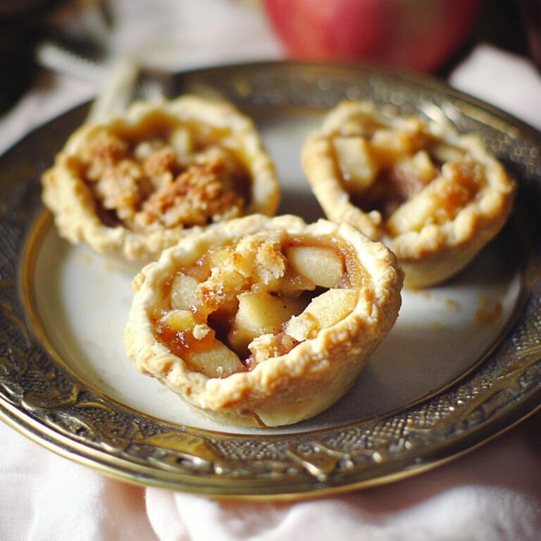 Mini Dutch Apple Pies Recipe