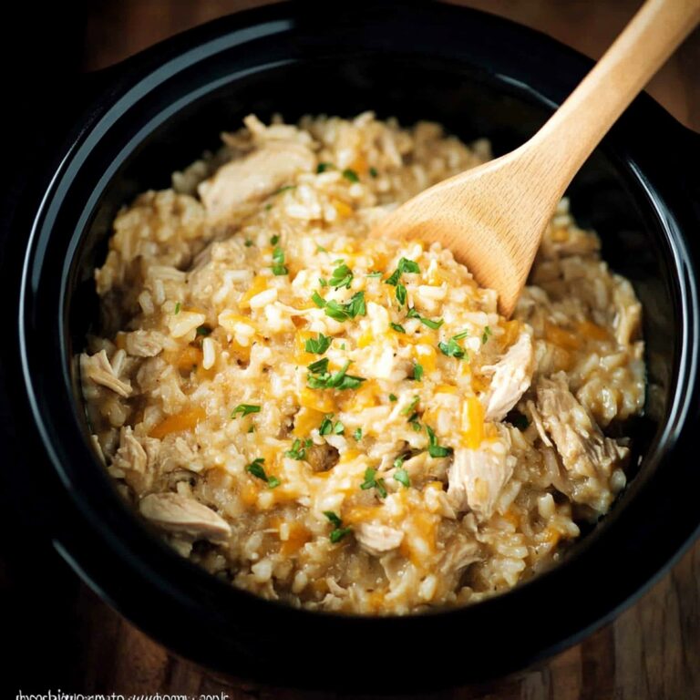 Crock Pot Chicken And Rice Recipe
