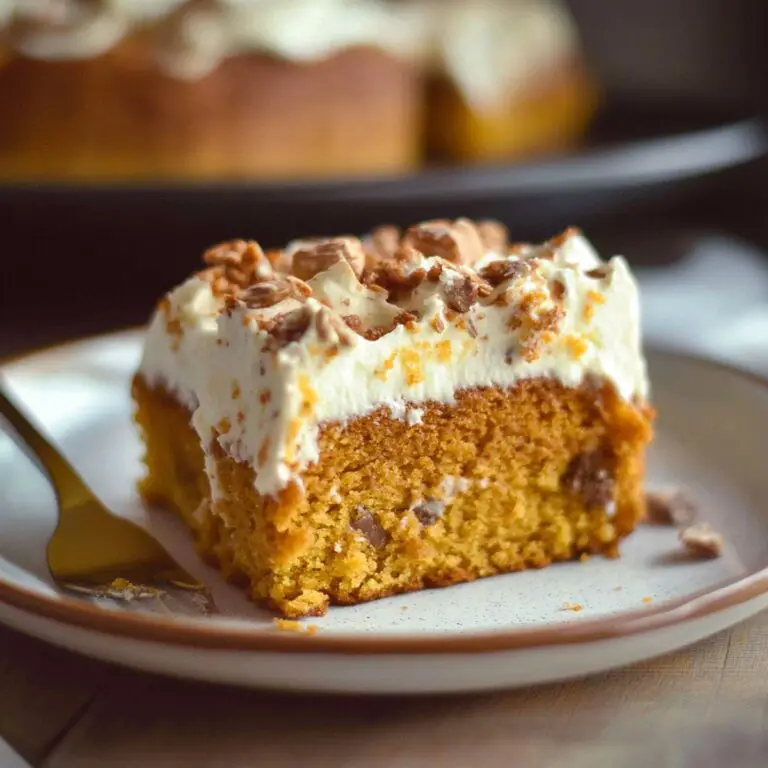 Pumpkin Poke Cake Recipe