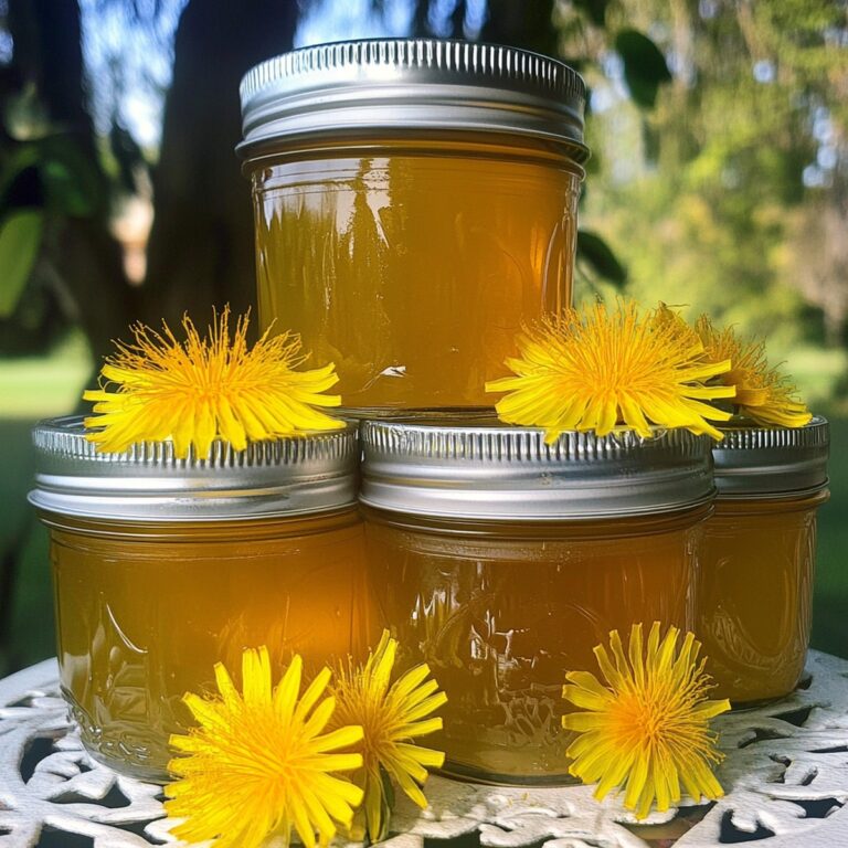 Dandelion Jelly Recipe