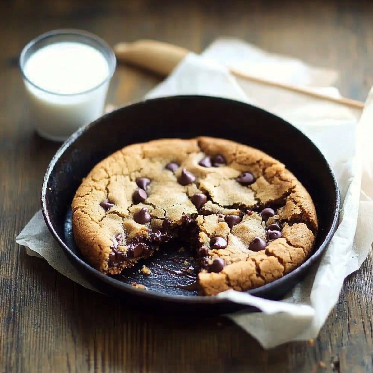 Chocolate Chip Cookie with Caramel Recipe