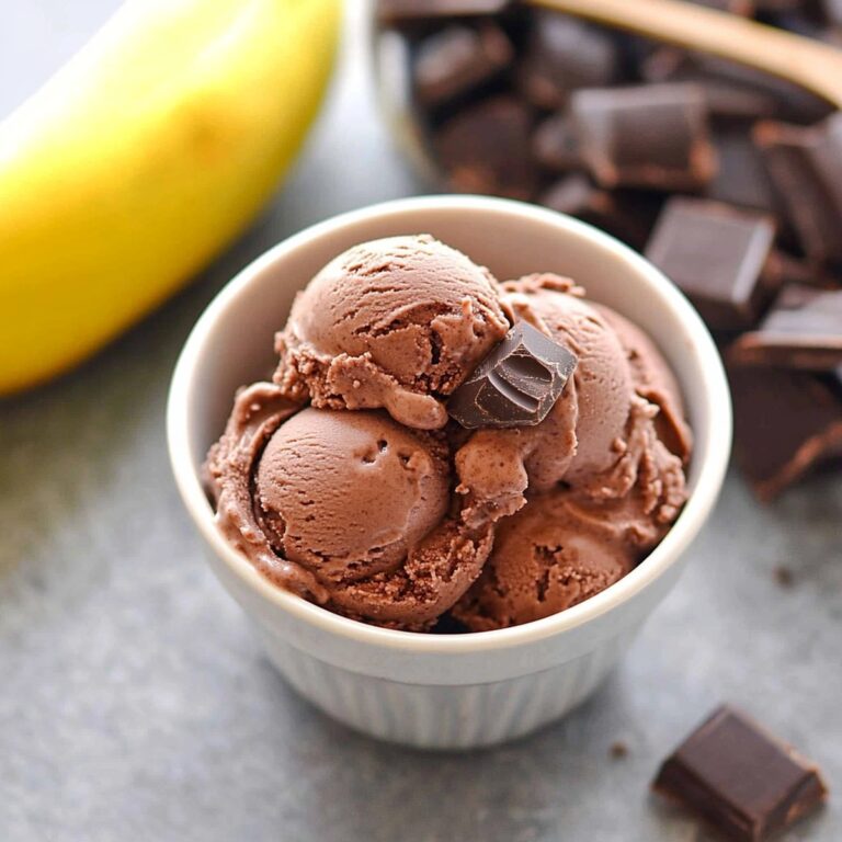 Healthy Chocolate Nice Cream Recipe
