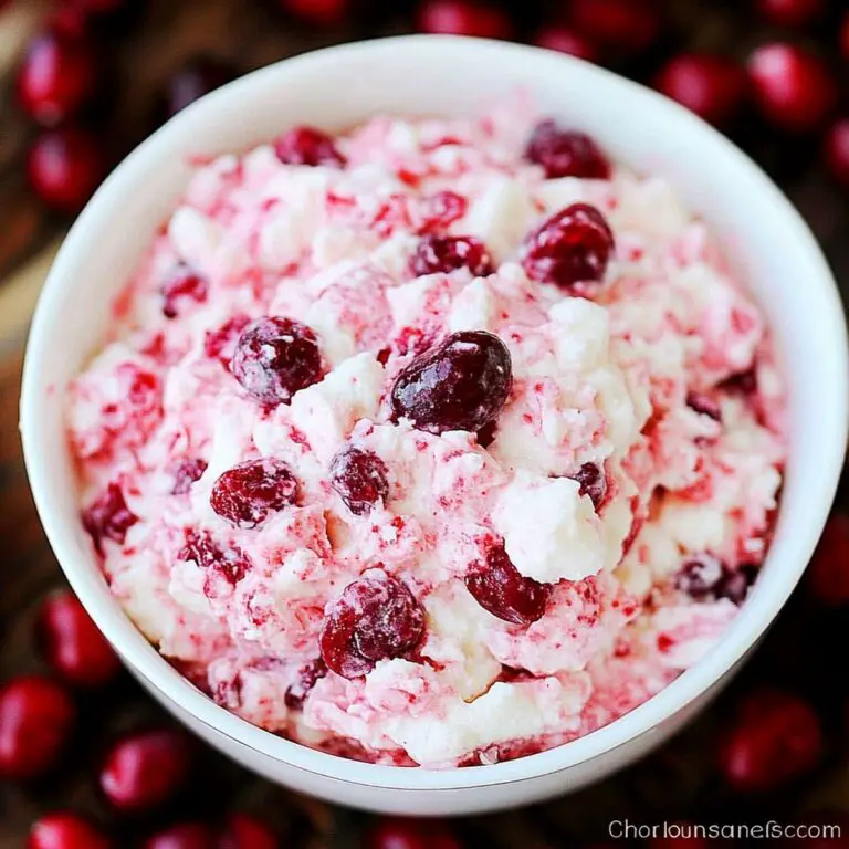 Cranberry Fluff Salad Recipe