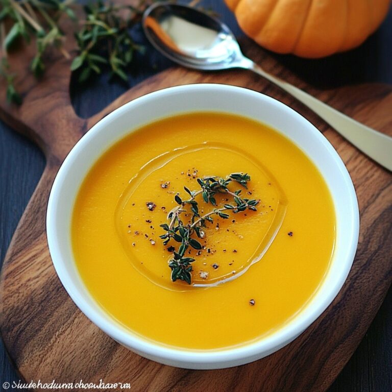 Easy Butternut Squash Soup Recipe