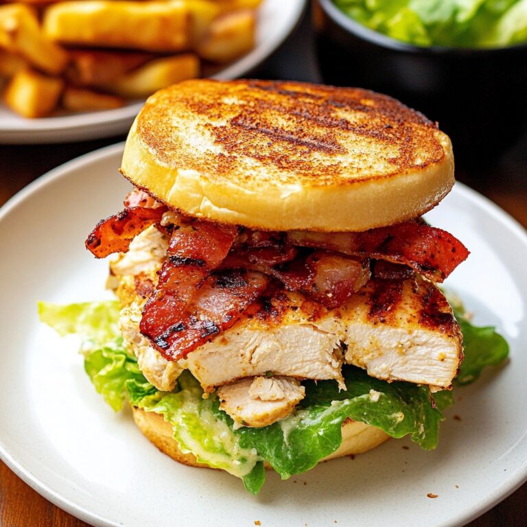Chicken Caesar BLT Sandwich Recipe