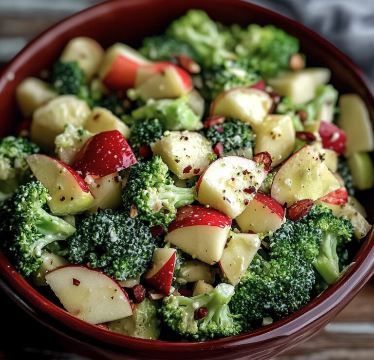 Crisp Honeycrisp Apple Broccoli Salad Recipe