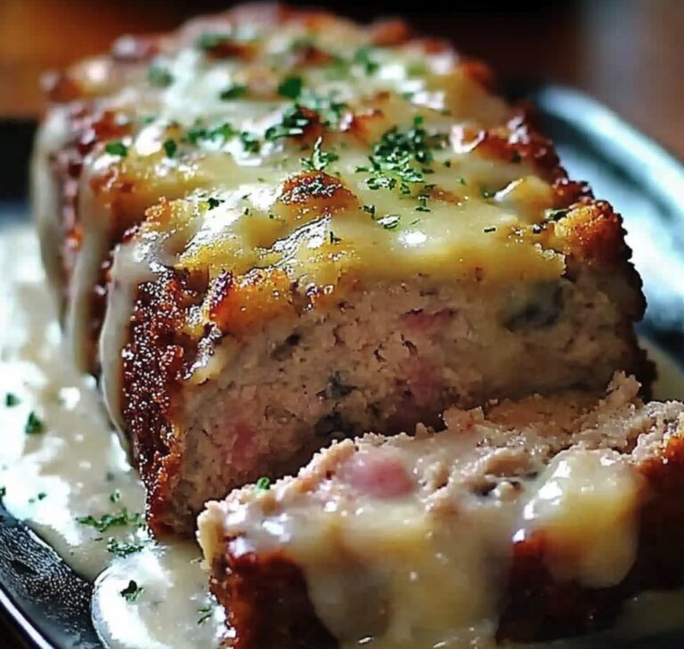 Chicken Cordon Bleu Meatloaf Recipe