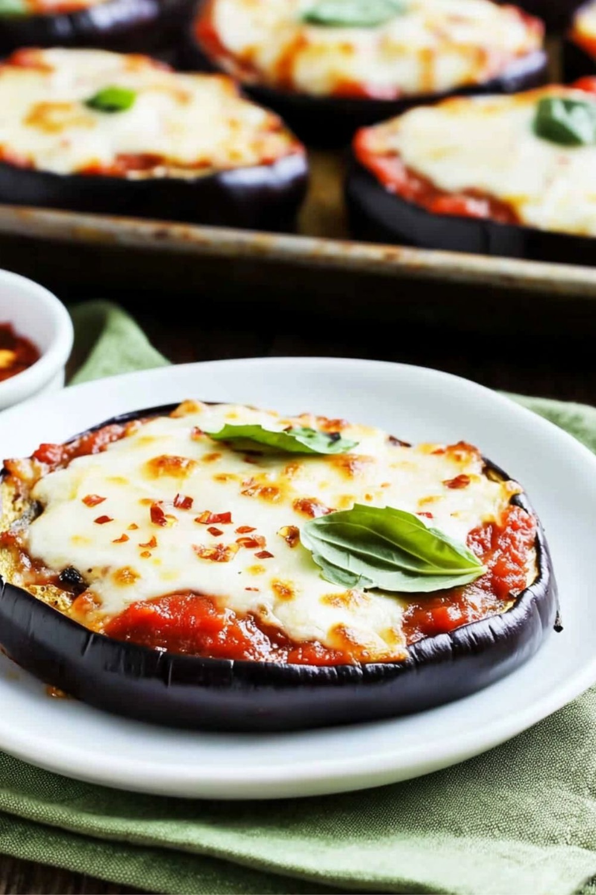 Rustic Julia Child Eggplant Pizza Recipe