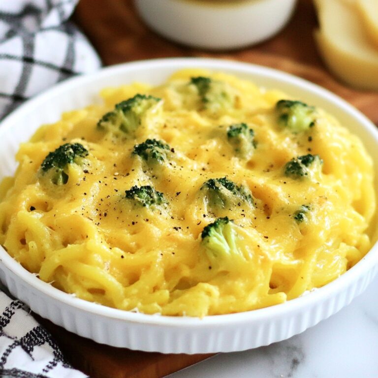 Creamy Vegan Spaghetti Squash Mac n Cheese Recipe