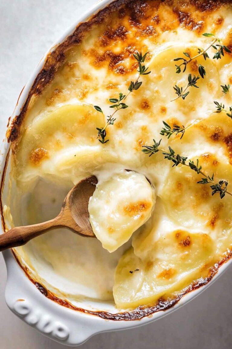 Rustic Julia Child Potato Au Gratin Recipe