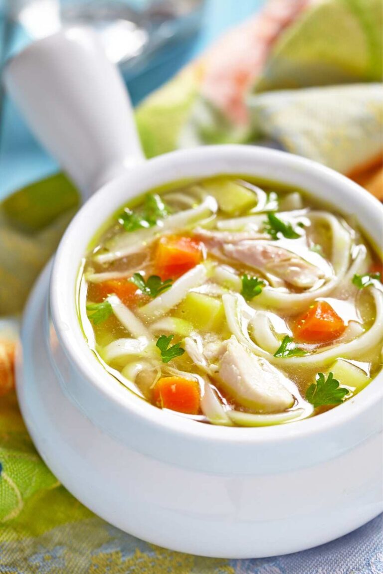 Hearty Bobby Flay Chicken Noodle Soup Recipe
