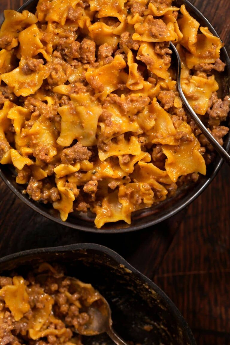 Hearty Pioneer Woman Beef Noodle Skillet Recipe