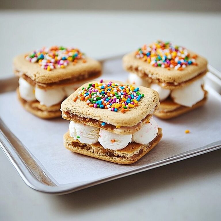 Vanilla Ice Cream Sandwiches Recipe