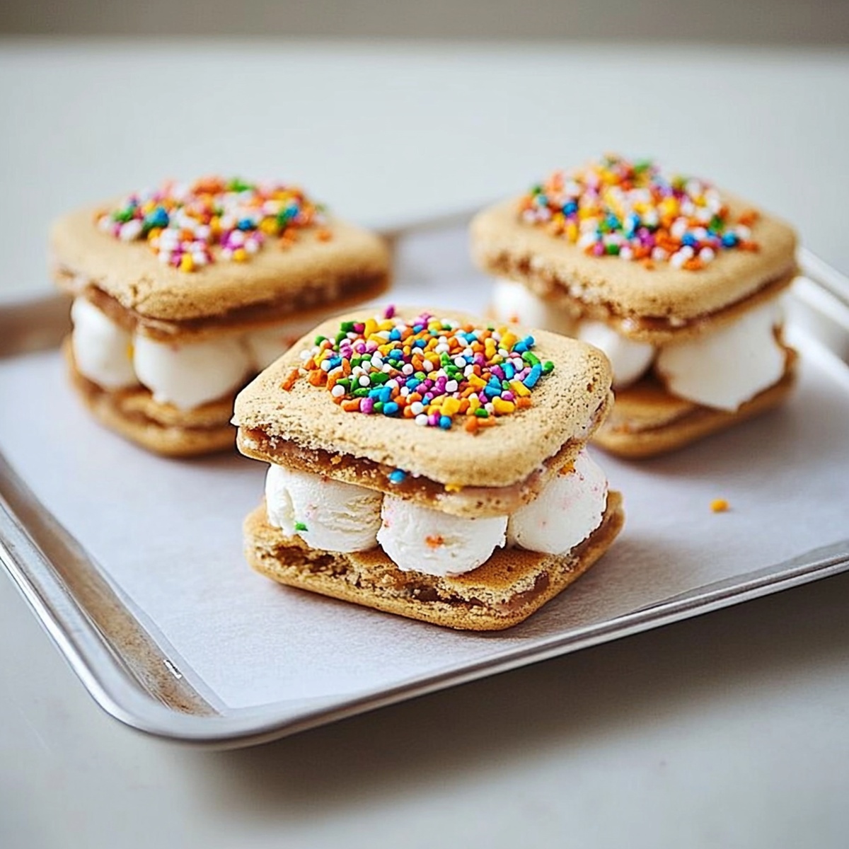 Vanilla Ice Cream Sandwiches Recipe