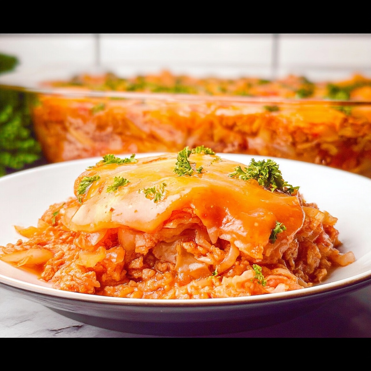 Hearty Cabbage Roll Casserole Recipe