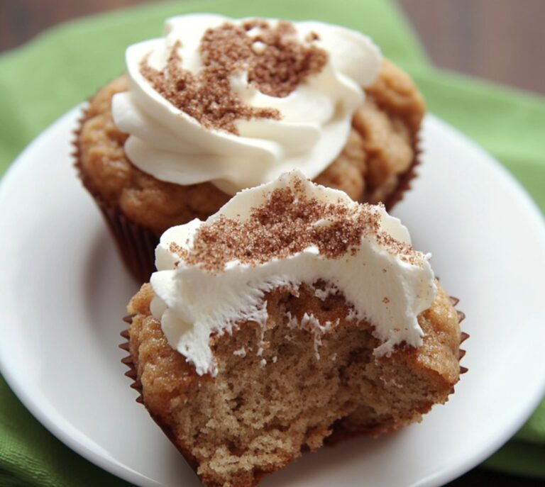 Cinnamon Graham Smore Cupcakes Recipe