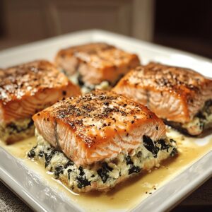 Stuffed Salmon Recipe