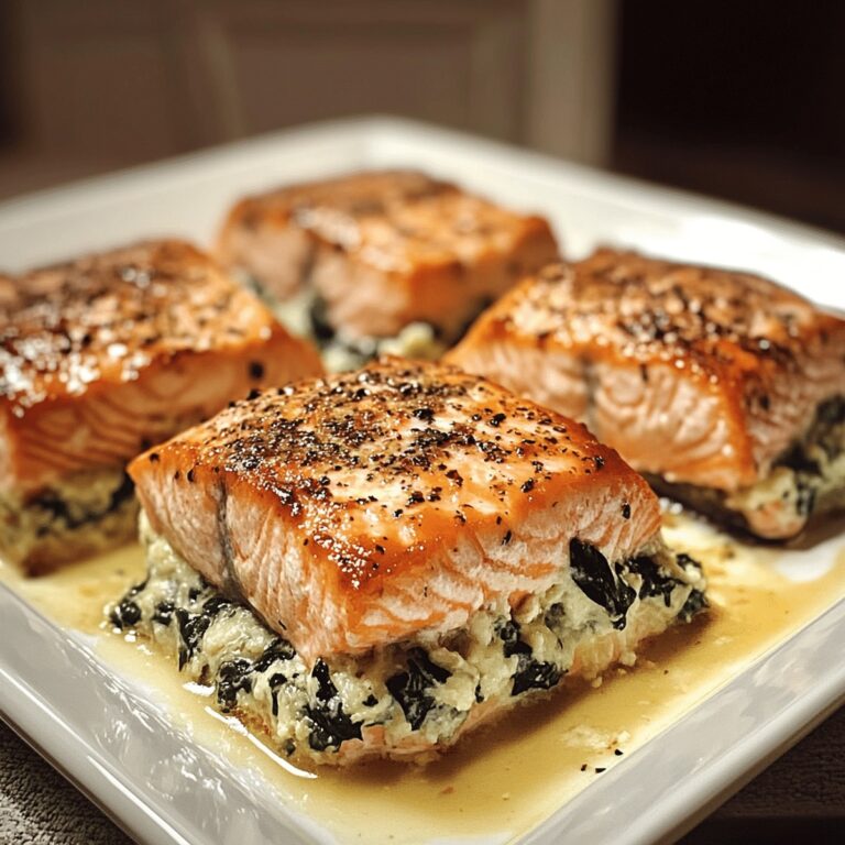 Stuffed Salmon Recipe
