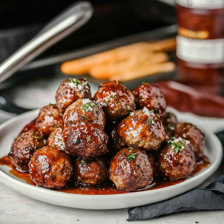 Smoked Stuffed Meatballs Recipe