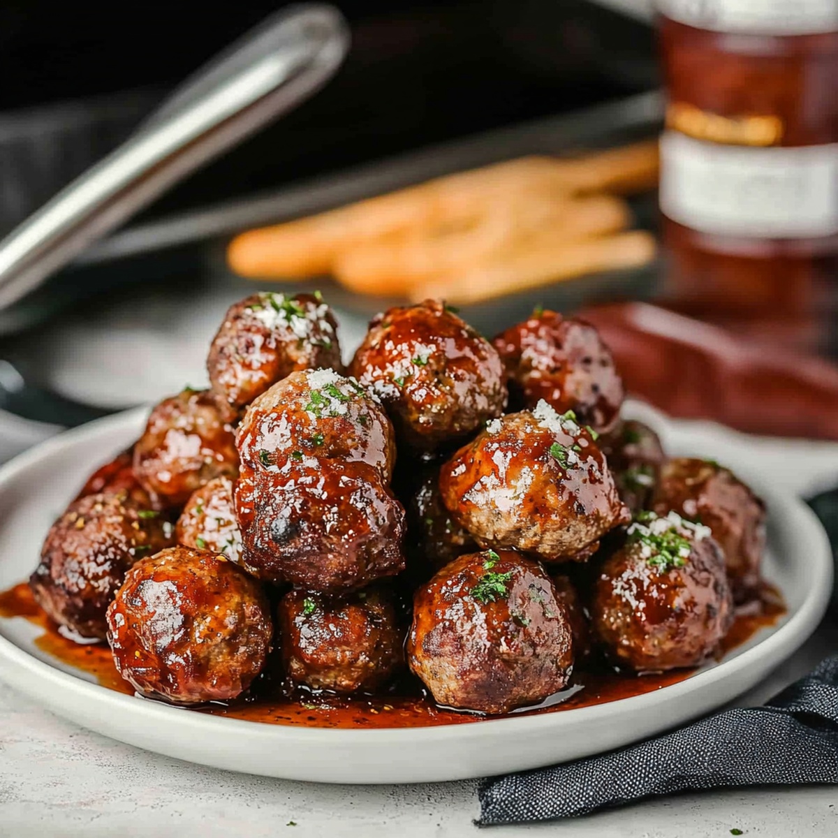 Smoked Stuffed Meatballs Recipe