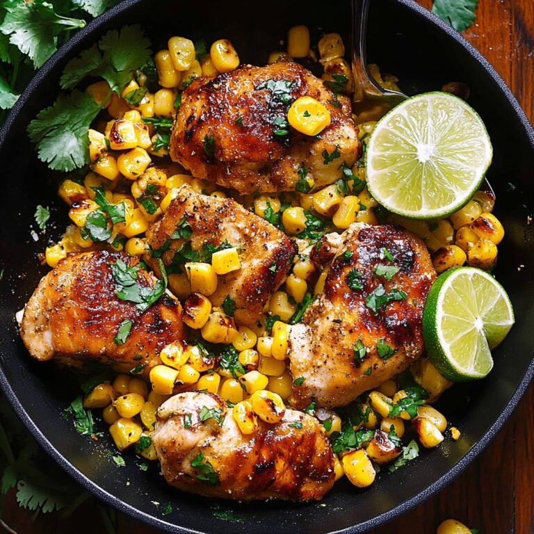 Zesty Cilantro-Lime Chicken and Corn Recipe