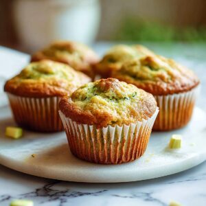 Lemon Courgette Muffins Recipe