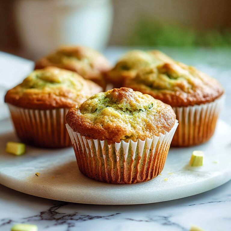 Lemon Courgette Muffins Recipe