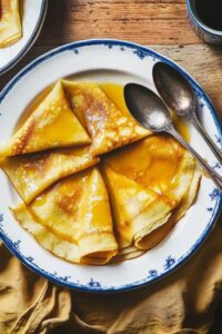 Classic Julia Childs Crepe Suzette Recipe