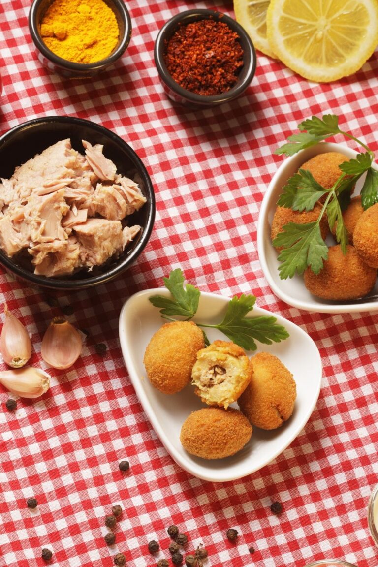 Crispy Alton Brown Tuna Croquettes Recipe