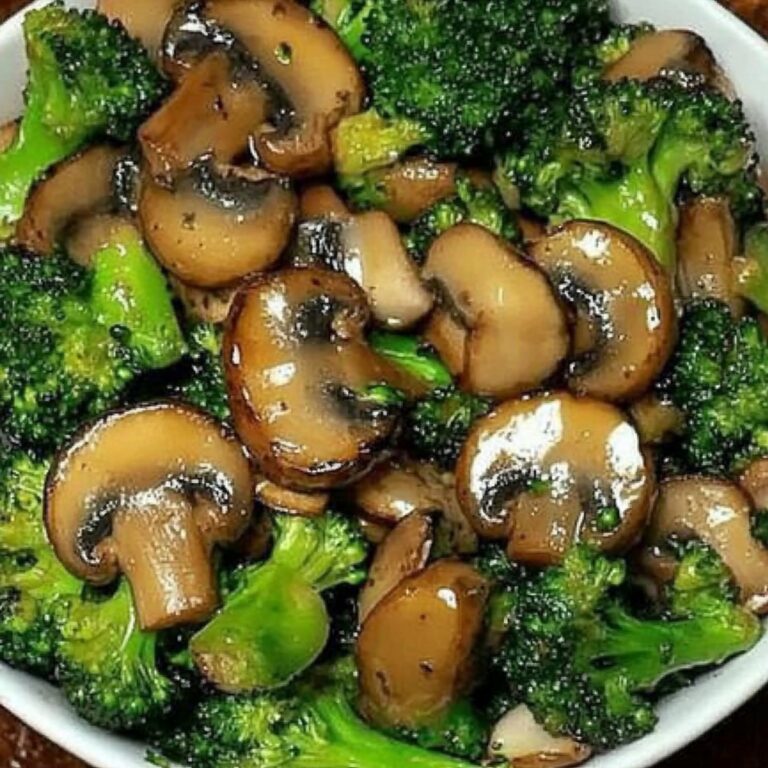 Sauteed Mushroom & Broccoli Stir-Fry Recipe