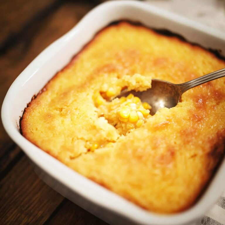 Sweet Corn Spoonbread Casserole Recipe