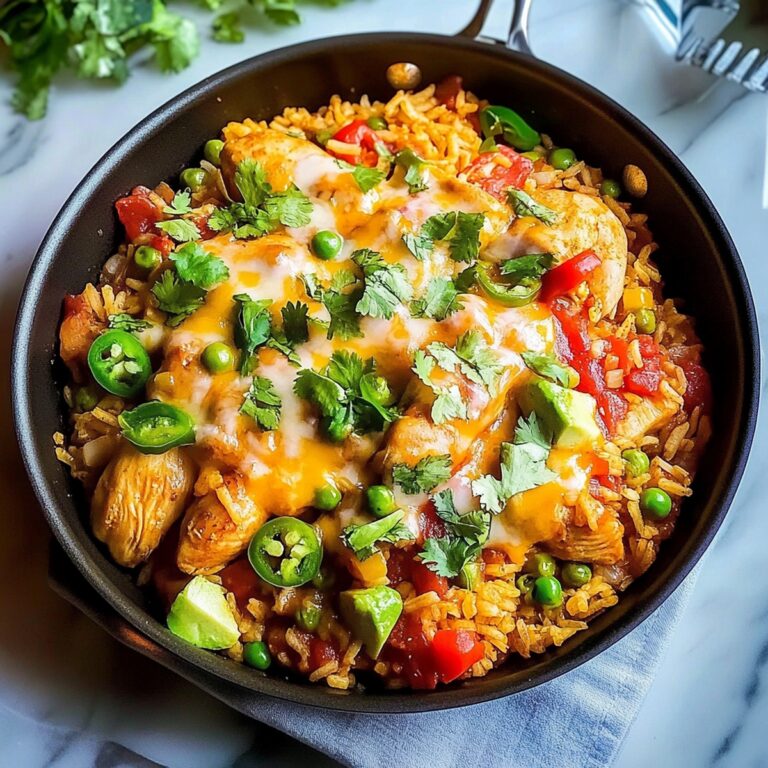 One Pan Mexican Chicken and Rice Recipe