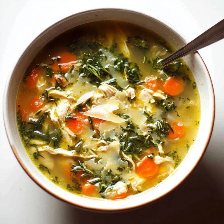 Lemon Rosemary Chicken Soup Recipe