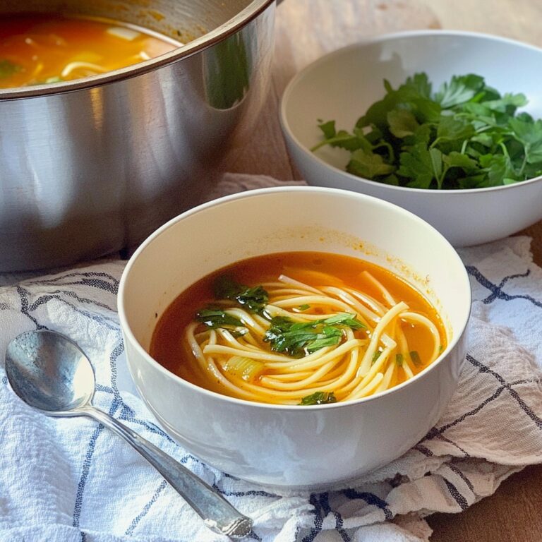 Hearty Italian Noodle Soup Recipe