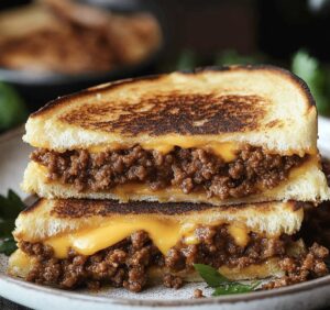 Grilled Cheese Sloppy Joes Recipe