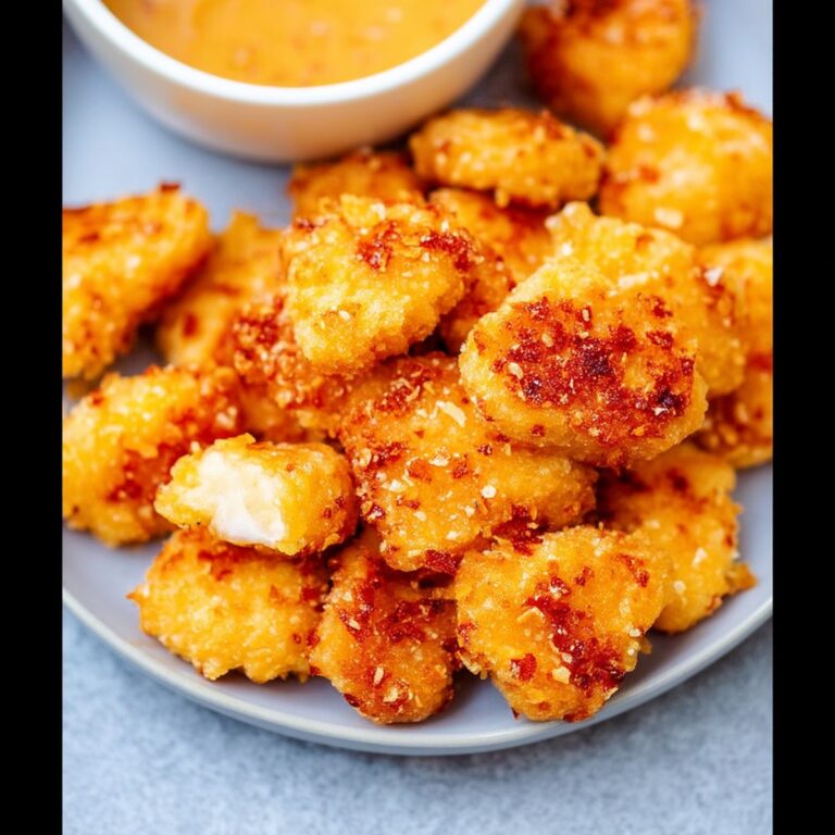 Golden Air Fryer Crispy Chicken Nuggets Recipe