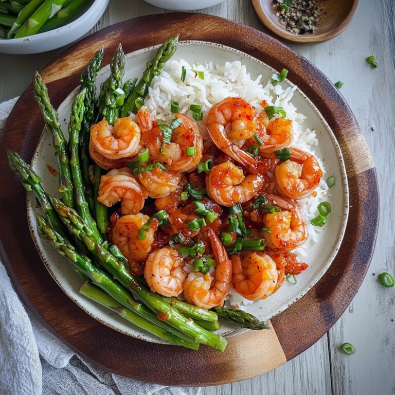 Sweet Chili Shrimp with Asparagus Recipe
