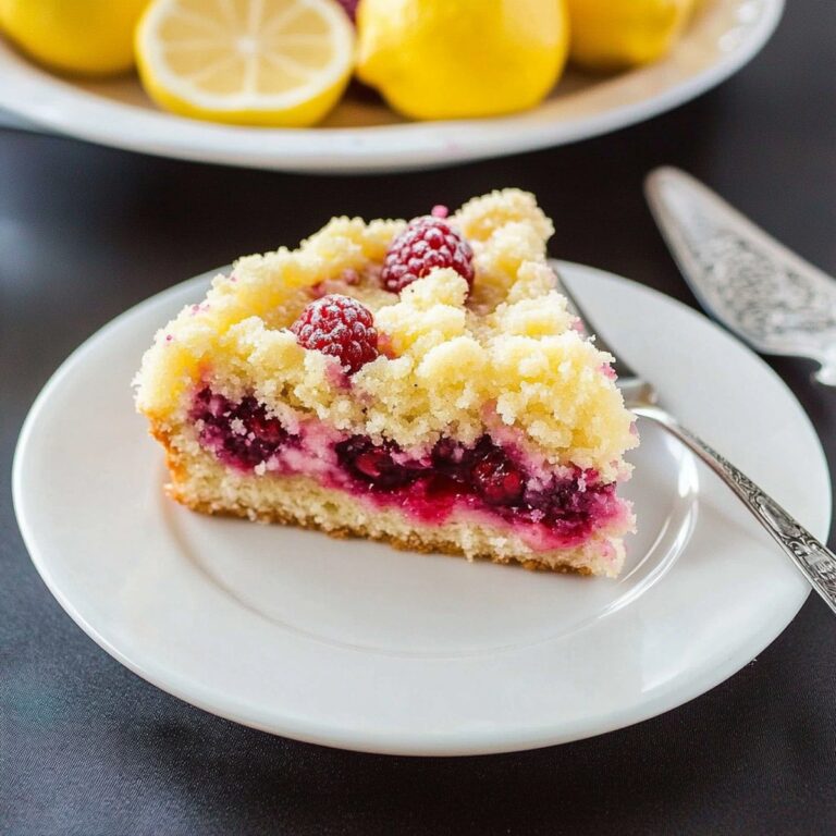 Lemon Raspberry Cake Recipe