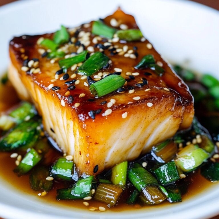 Miso Glazed Black Cod Recipe