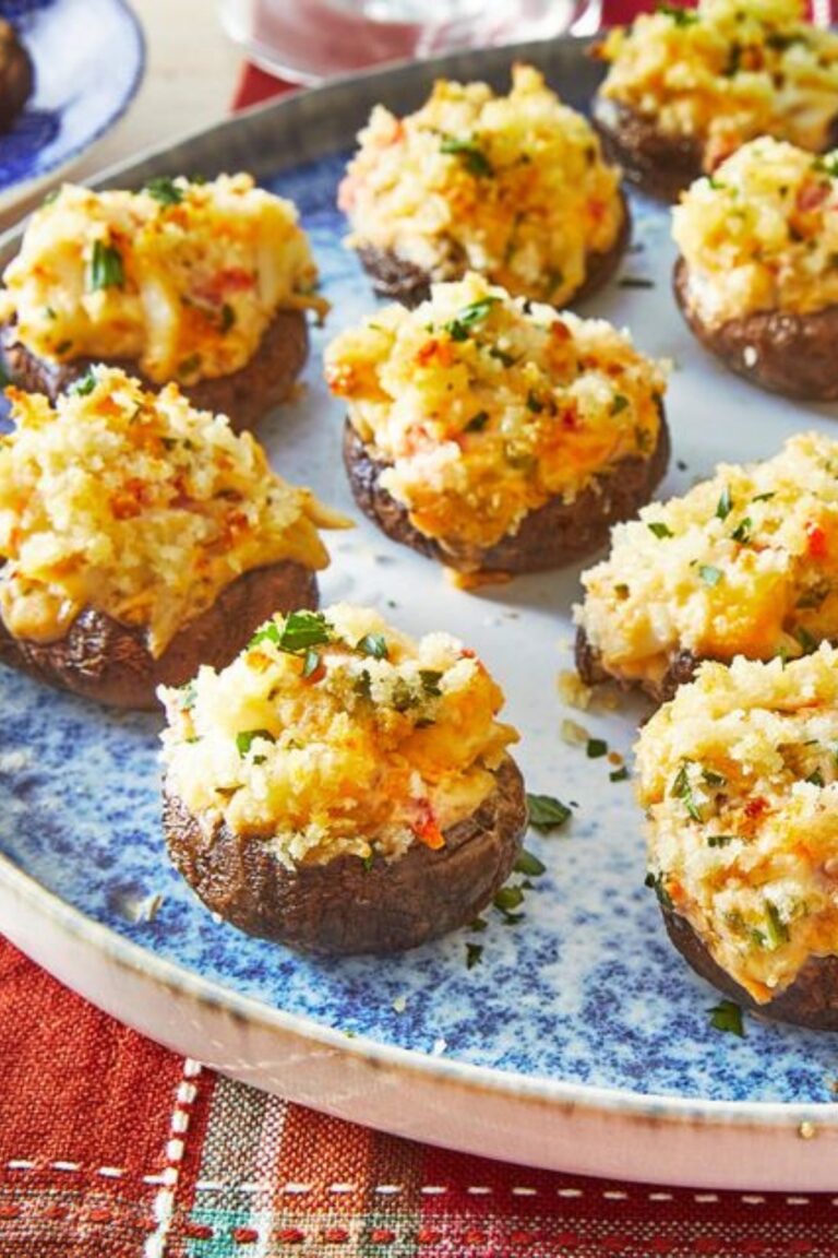 Mouthwatering Pioneer Woman Crab Stuffed Mushrooms Recipe