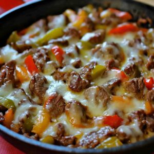 Philly Steak & Cheese Skillet Recipe