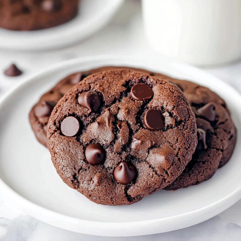 Double Chocolate Chip Cookies Recipe