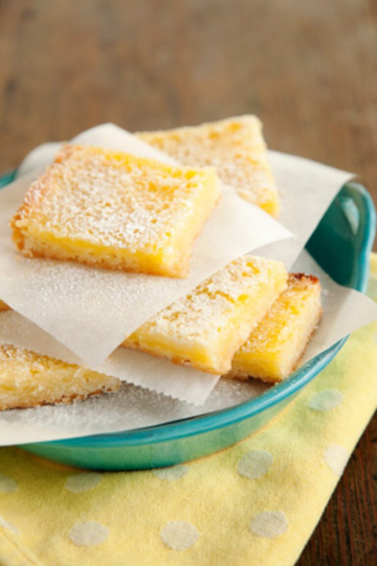 Vibrant Paula Deen Lemon Bars Recipe