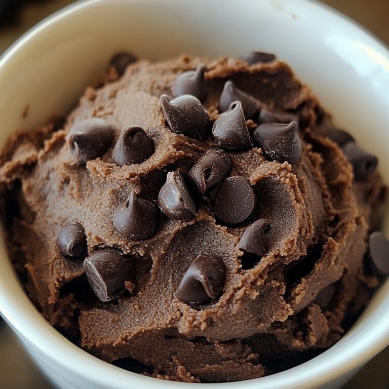 Triple Chocolate Delight Cookie Dough Recipe