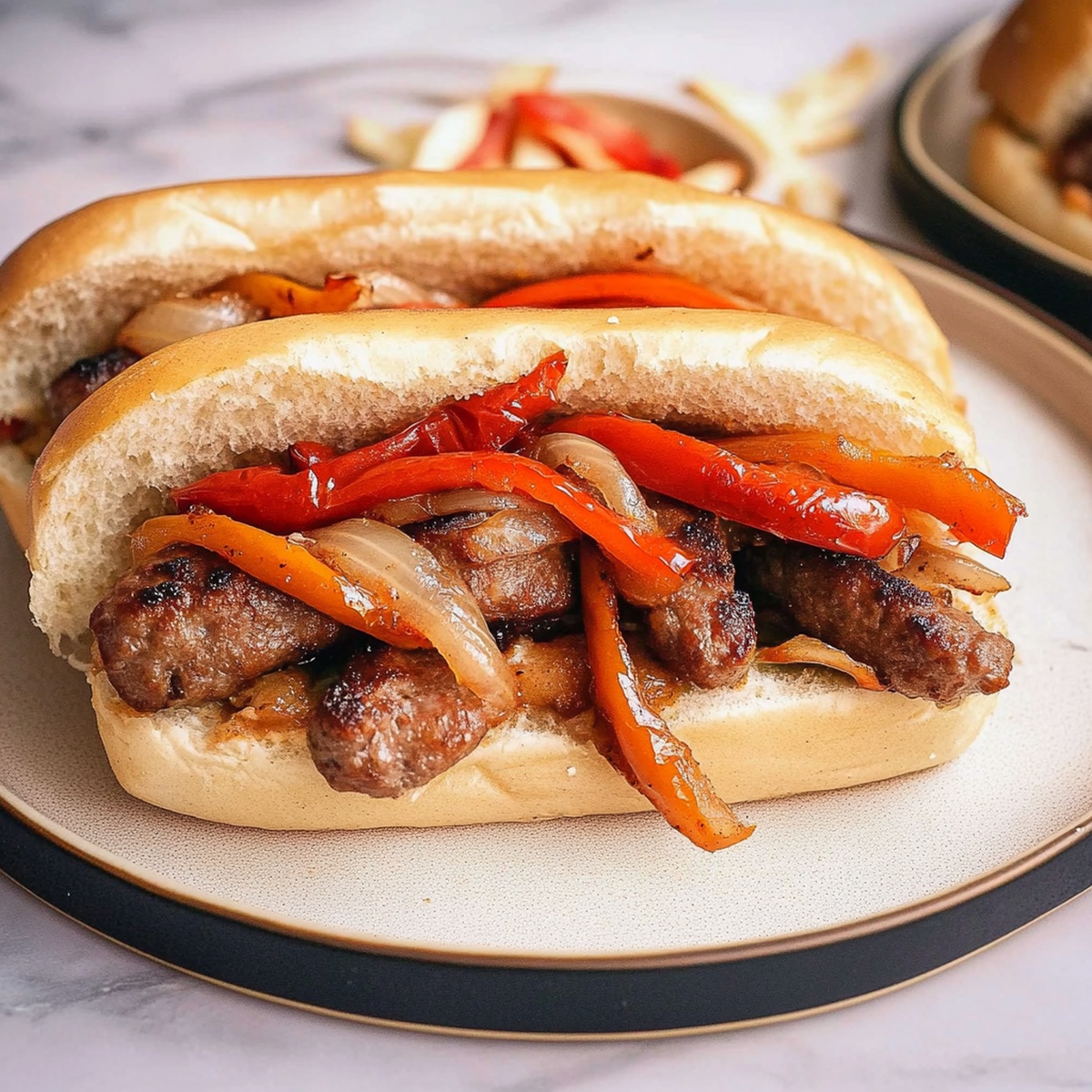Sausage and Peppers Sandwich Recipe