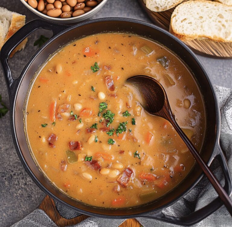 Bean With Bacon Soup Recipe