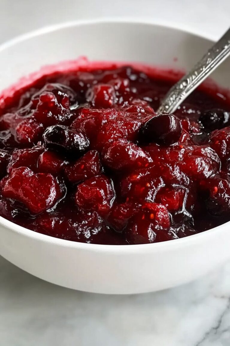 Vibrant Julia Child Cranberry Chutney Recipe